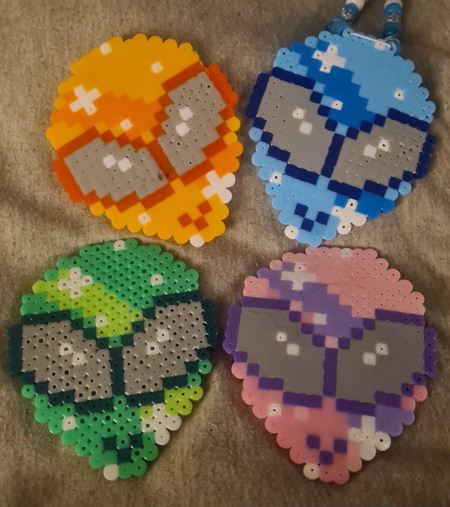 Large Alien Perler Patterns