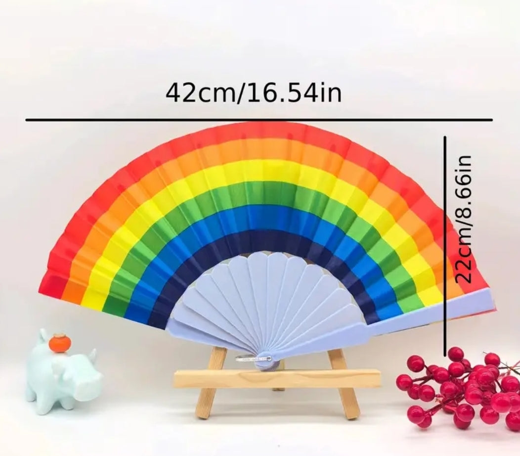 Rainbow Fan
