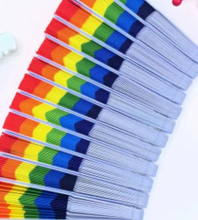 Rainbow Fan