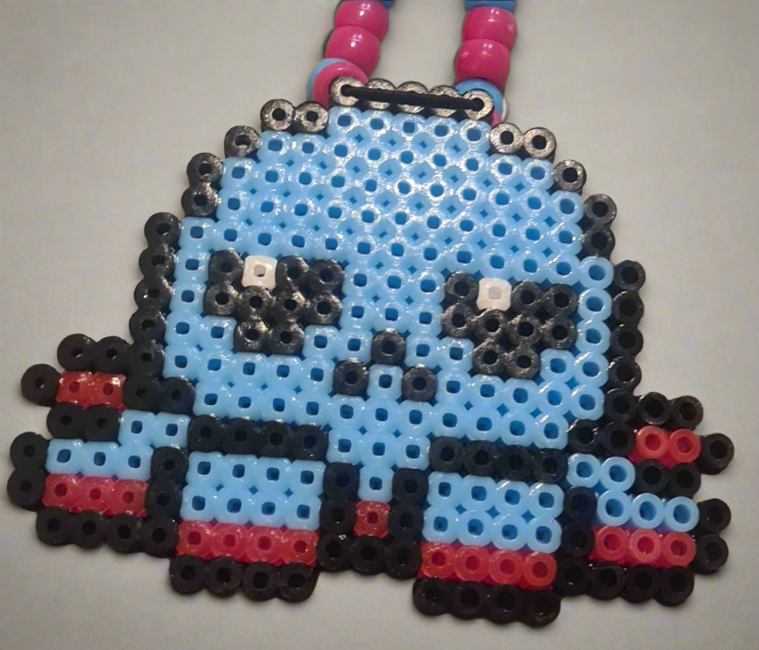 Octopus Kandi Perler Necklaces