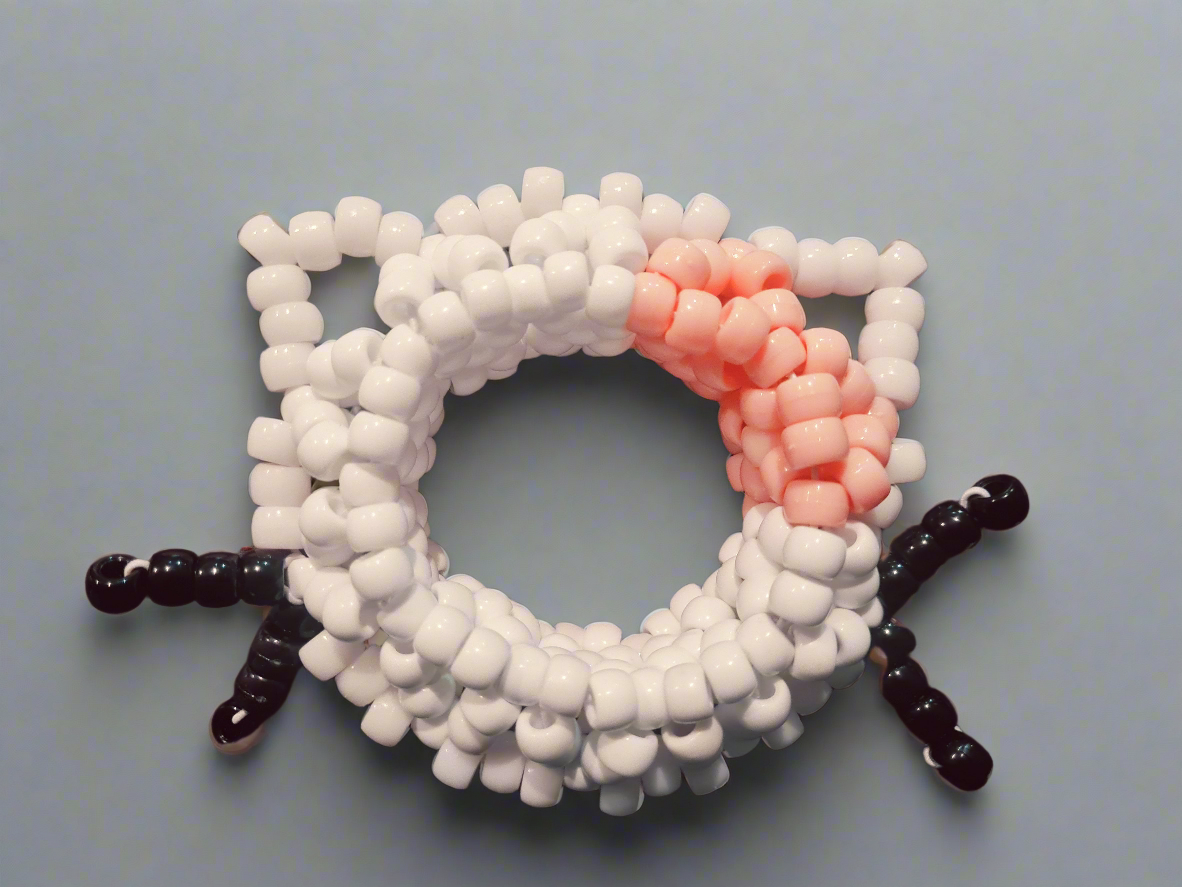 Hello Kitty Kandi Cuff