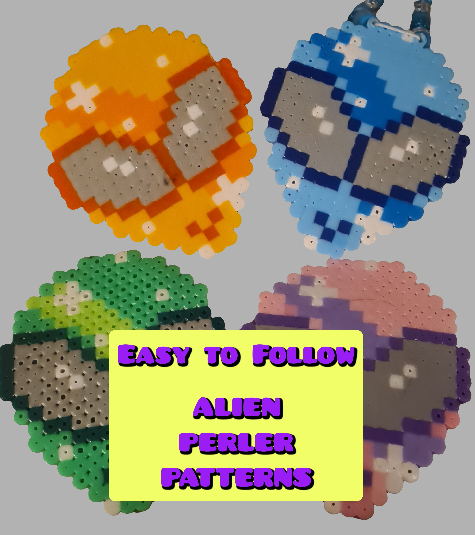 Large Alien Perler Patterns