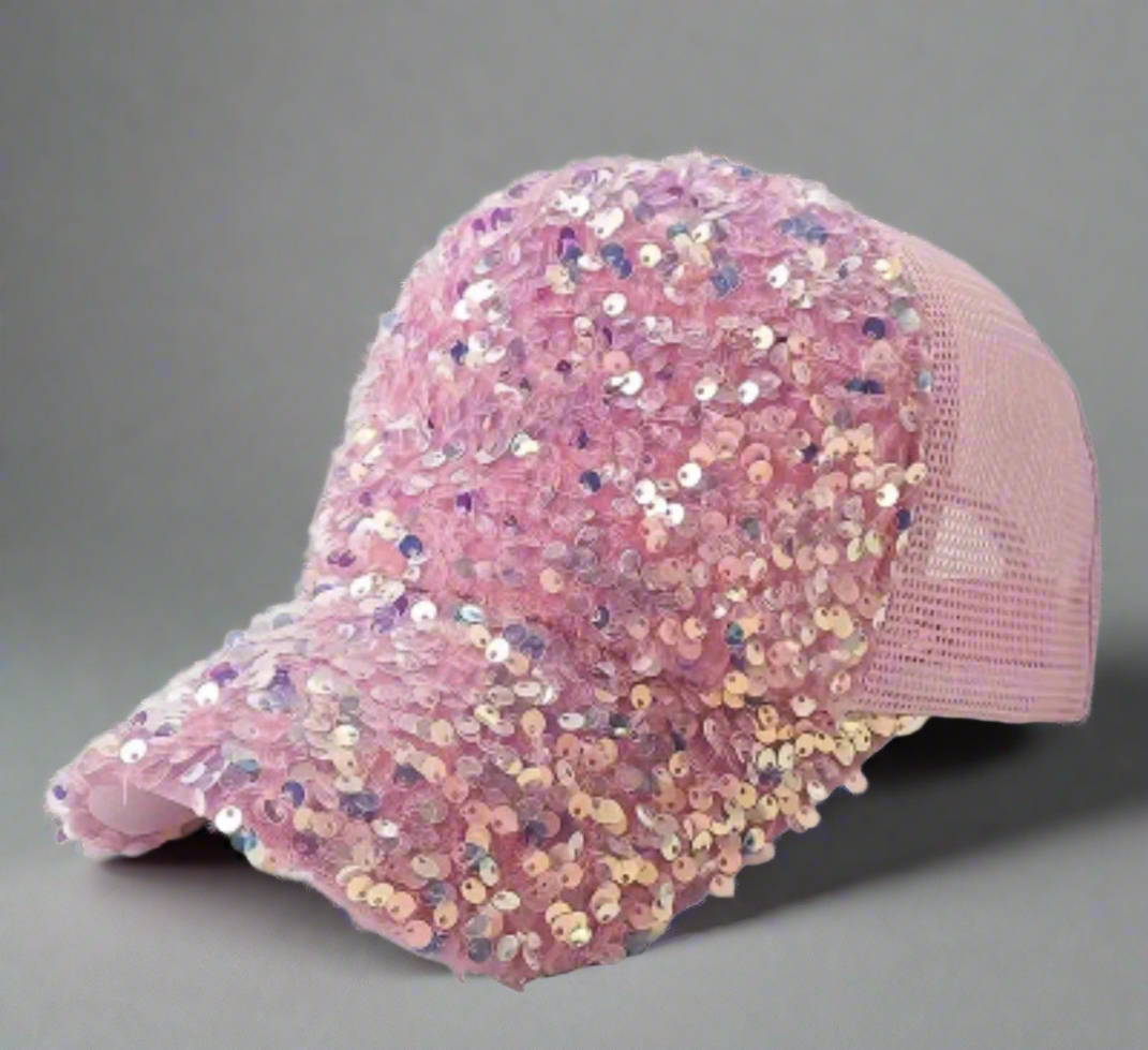 Sequin Baseball Cap
