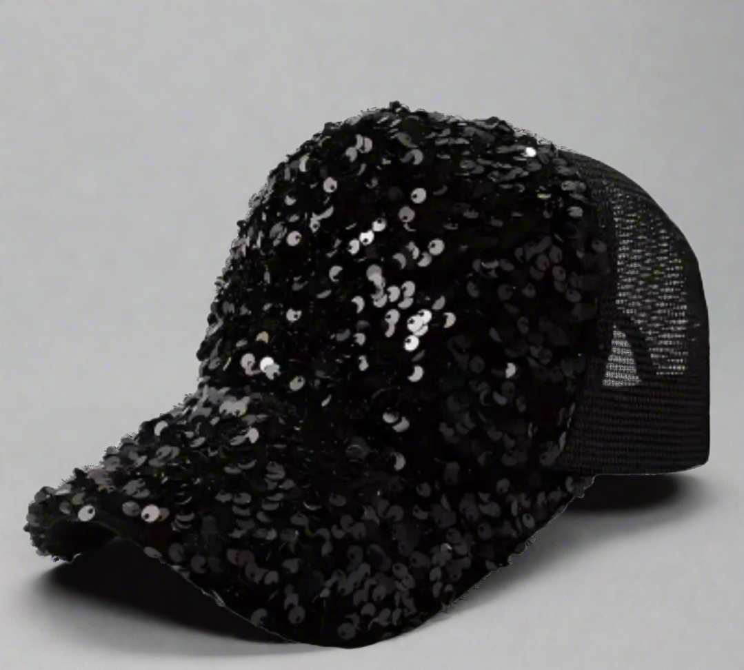 Sequin Baseball Cap