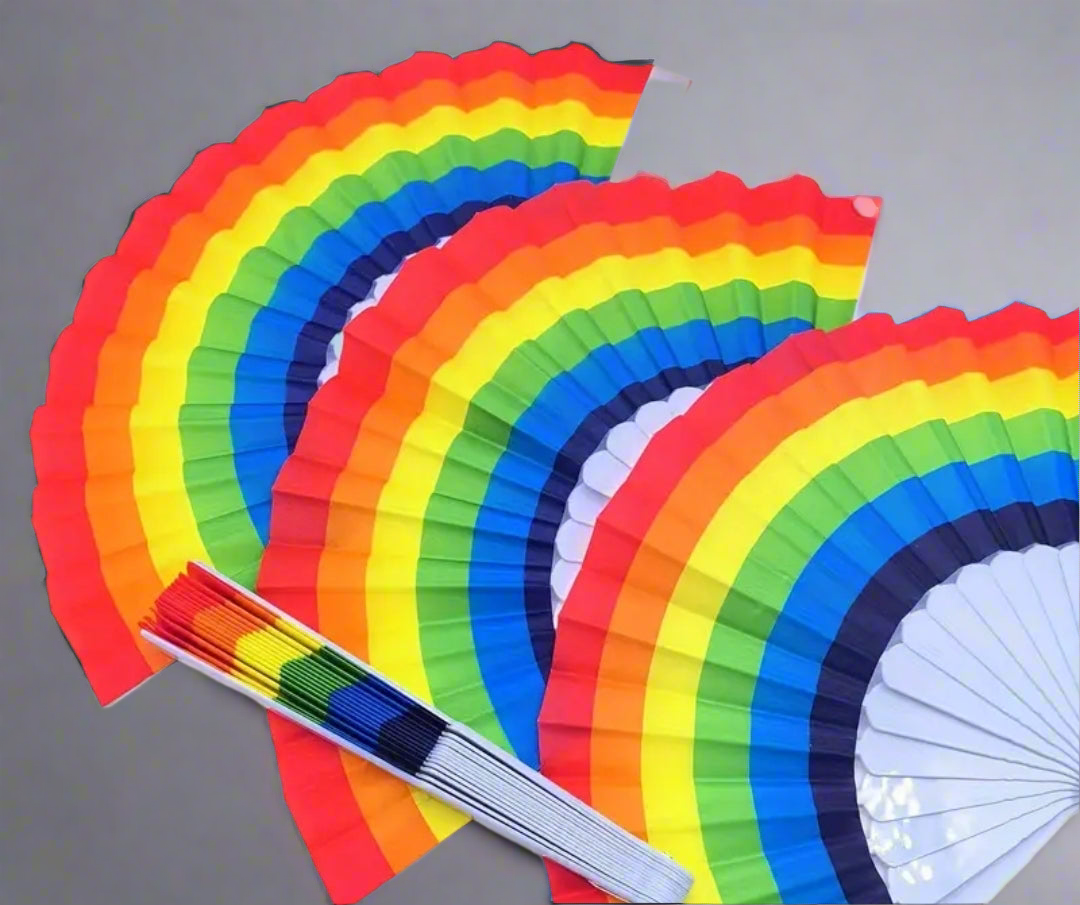 Rainbow Fan