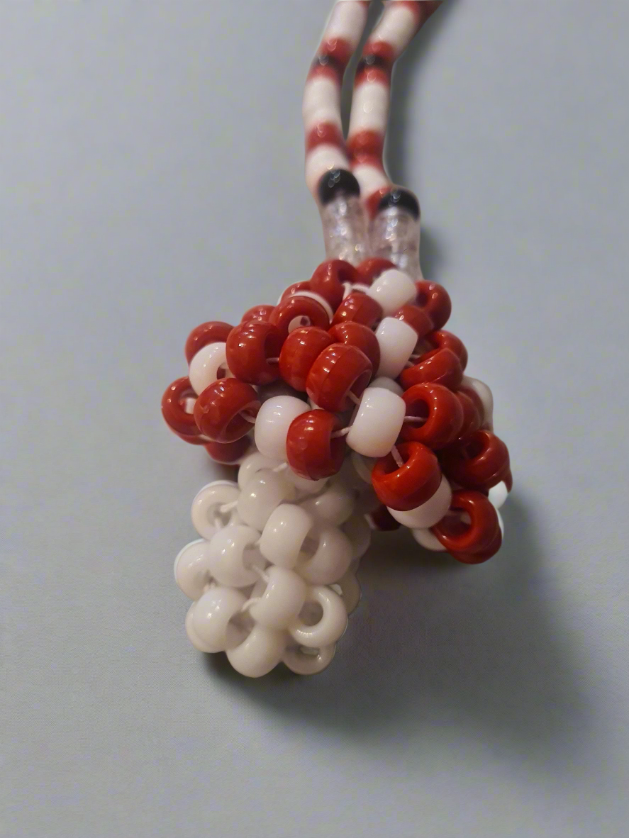 3D Mushroom Kandi Necklace
