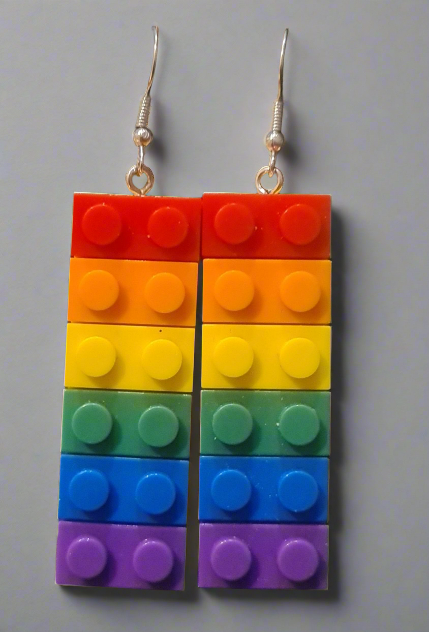 Lego Earrings