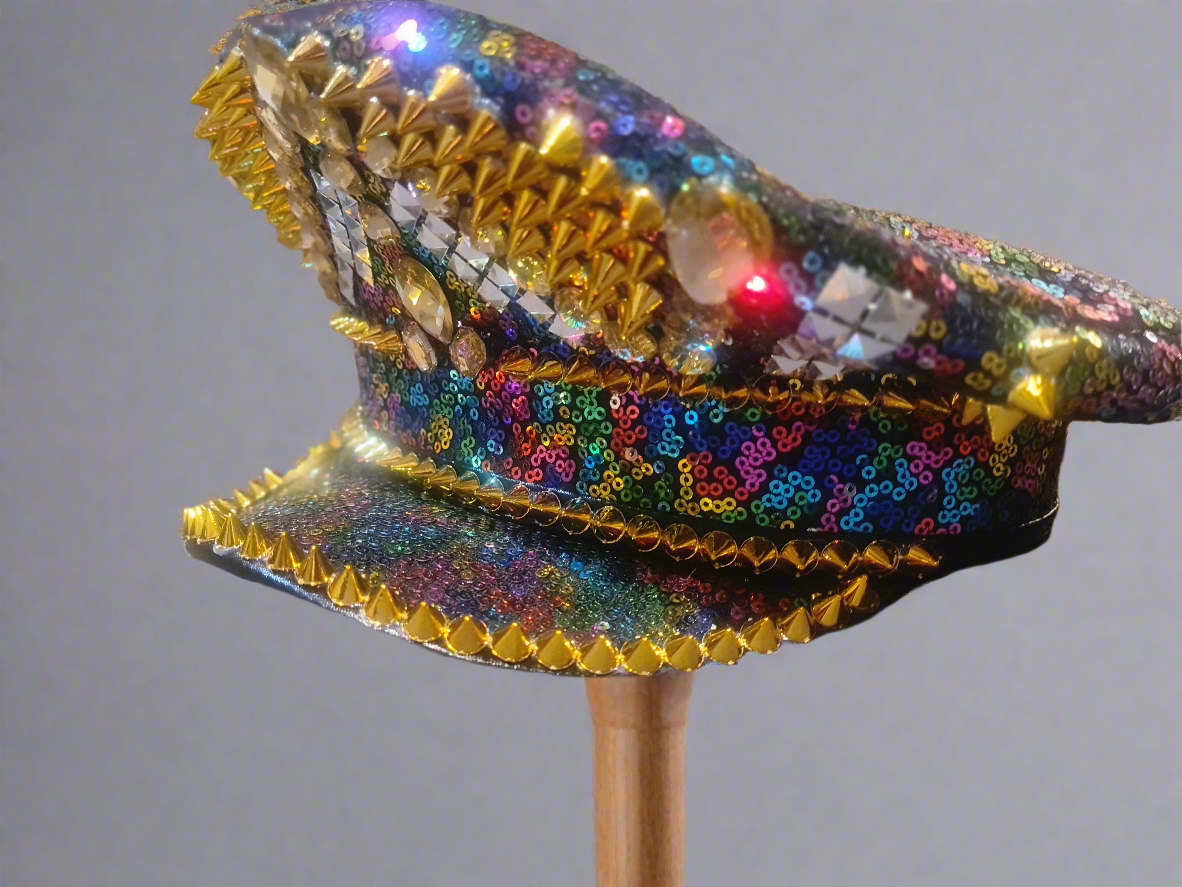 Rainbow Captain Hat