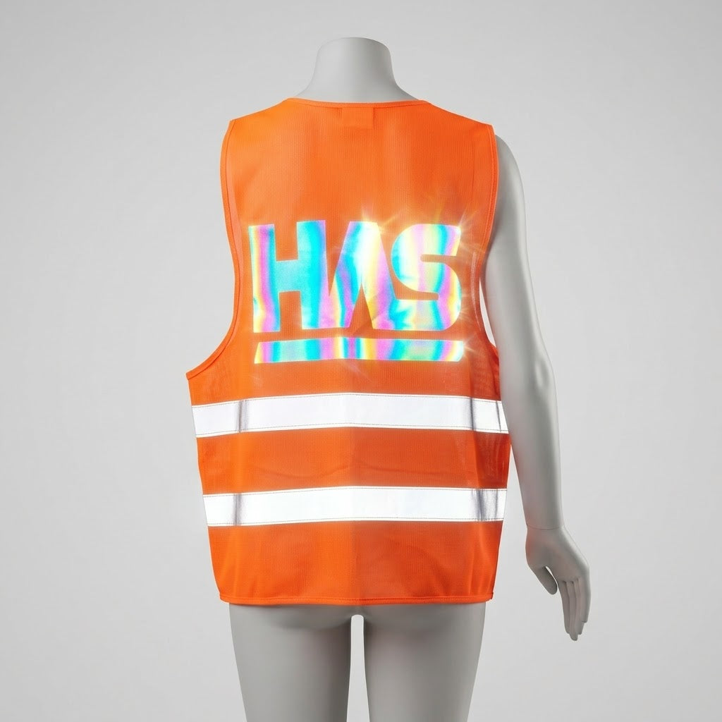 HAS Orange Hi Vis Festival Vest – Limited Edition