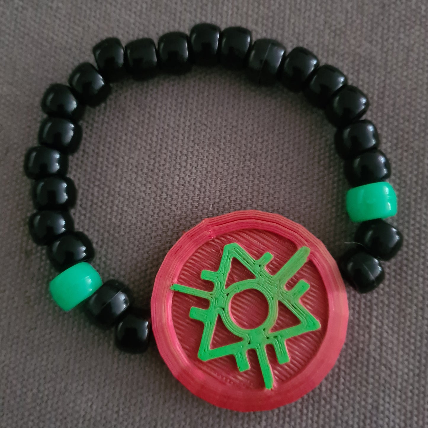 Boomtown Festival UV Reactive Kandi Bracelets