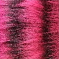 Pink & Black Striped Fluffies