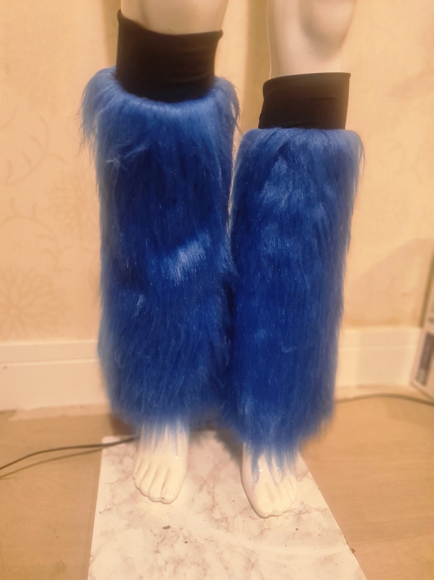 Electric Blue Fluffies