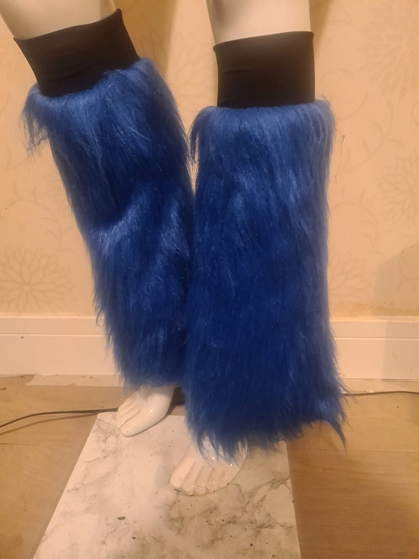 Electric Blue Fluffies