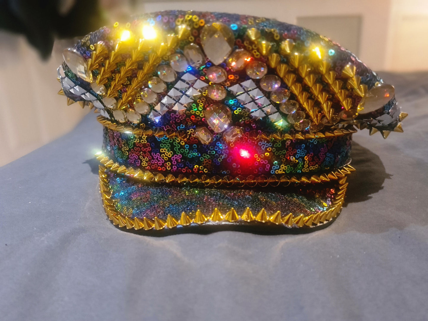 Rainbow Captain Hat