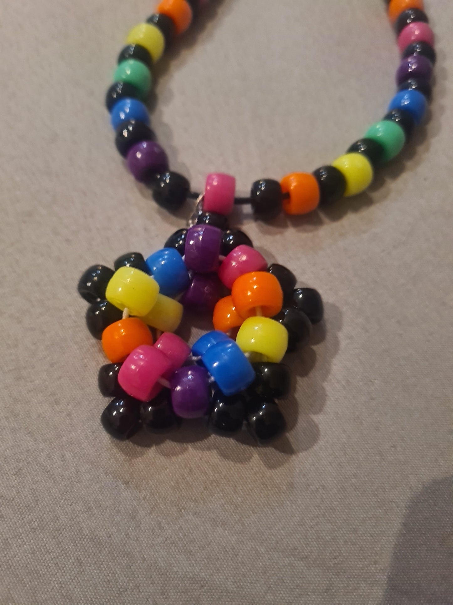 3D Star Kandi Necklace