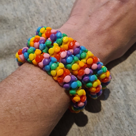 🌈 Rainbow Tribead Bracelets