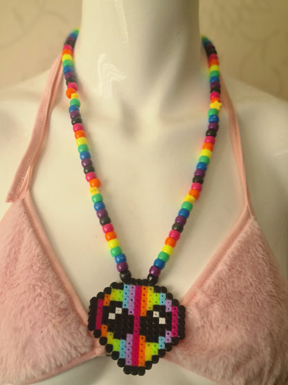 Rave Rainbow Kandi Necklaces