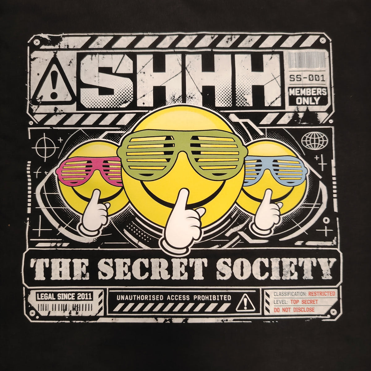 The Secret Society 2026 Limited Edition T-Shirt – Black Barcode