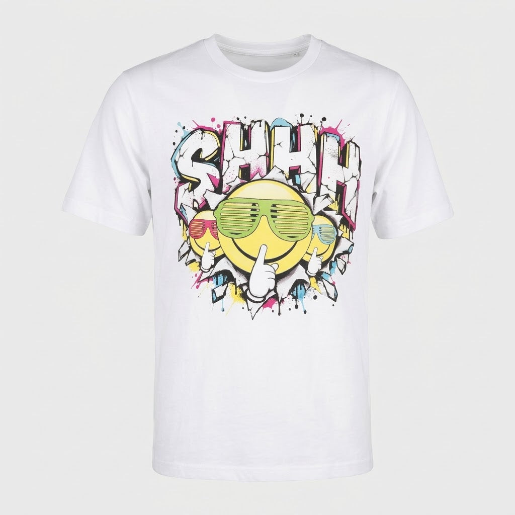 The Secret Society 2026 Limited Edition Rave T-Shirt – White SHH