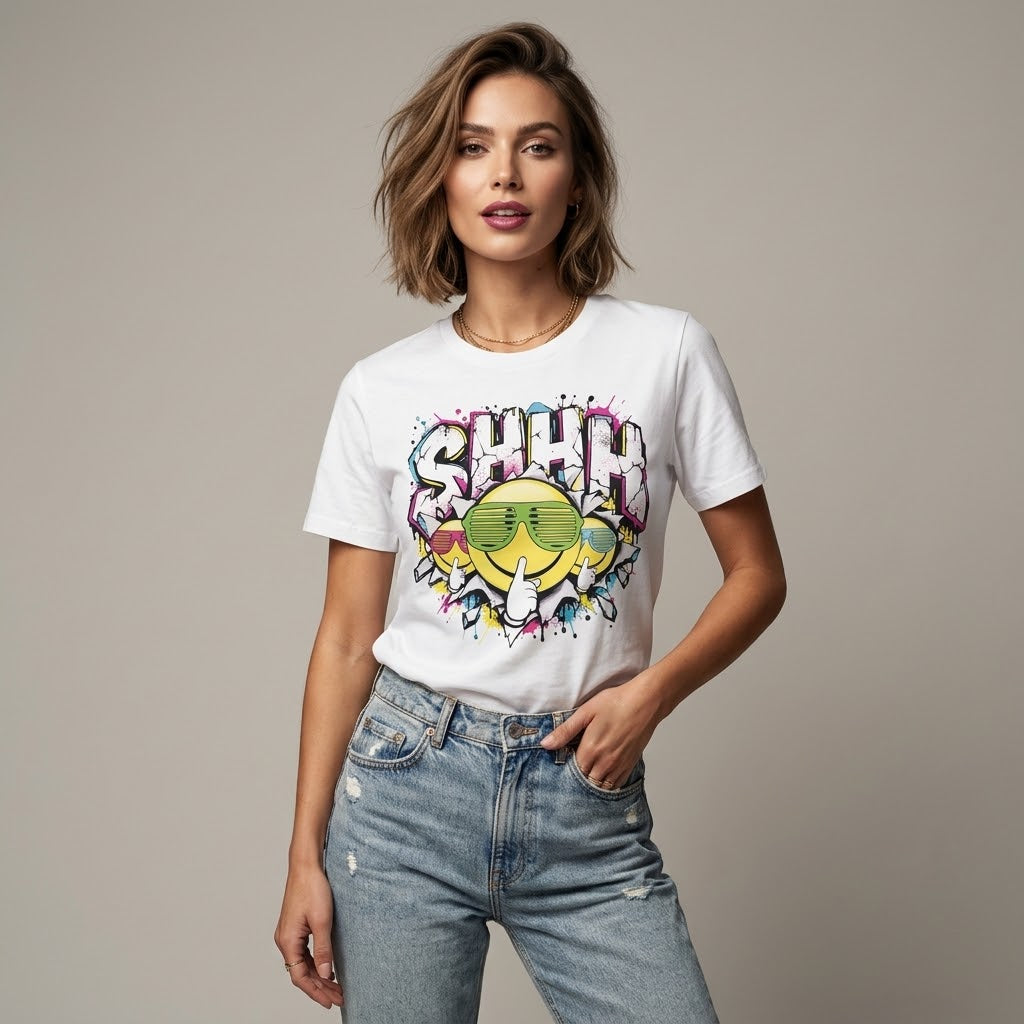 The Secret Society 2026 Limited Edition Rave T-Shirt – White SHH