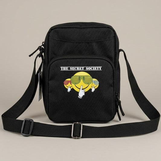 The Secret Society Black Crossbody Bag