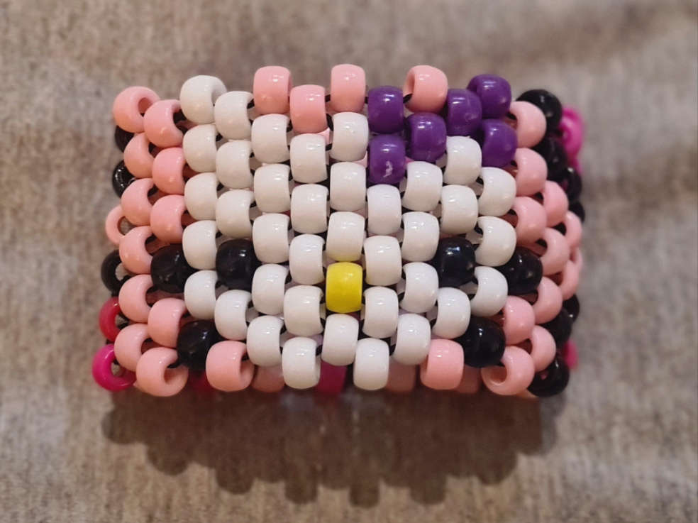 Hello Kitty / Kuromi Kandi Cuffs