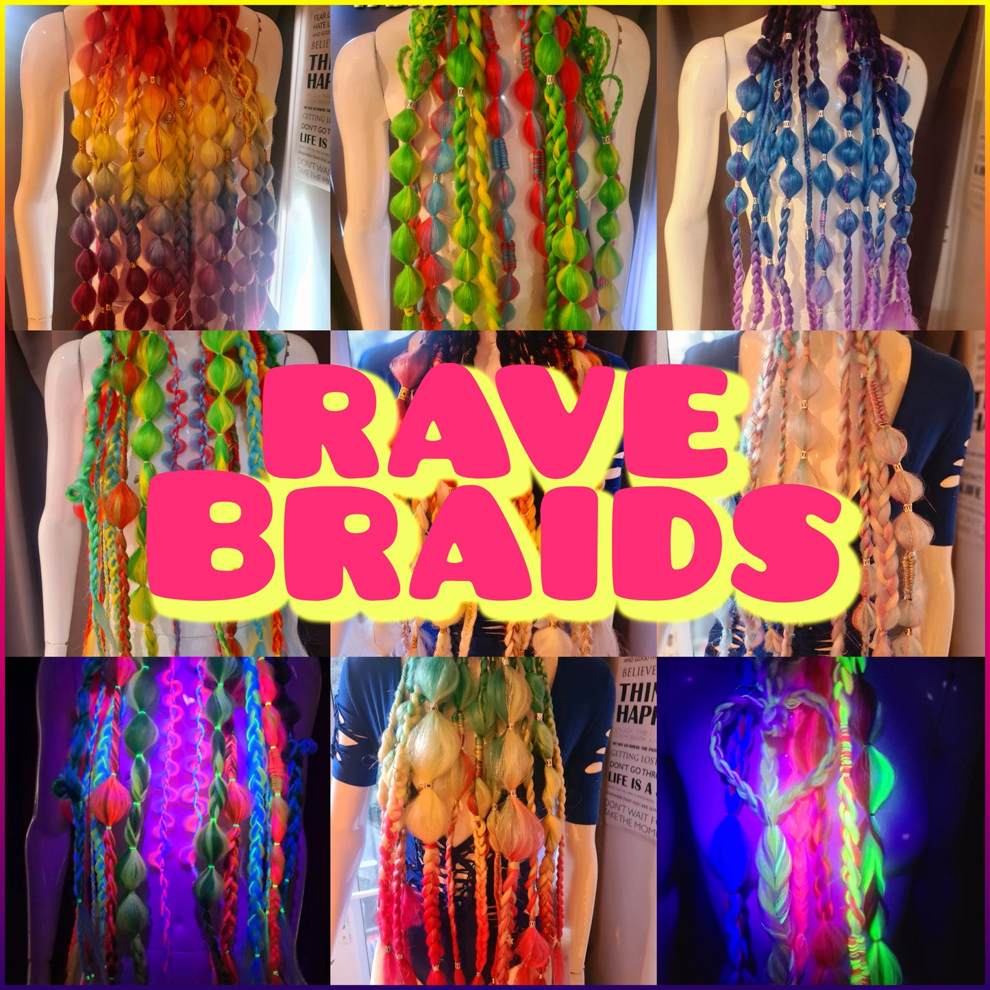 Rainbow Braids