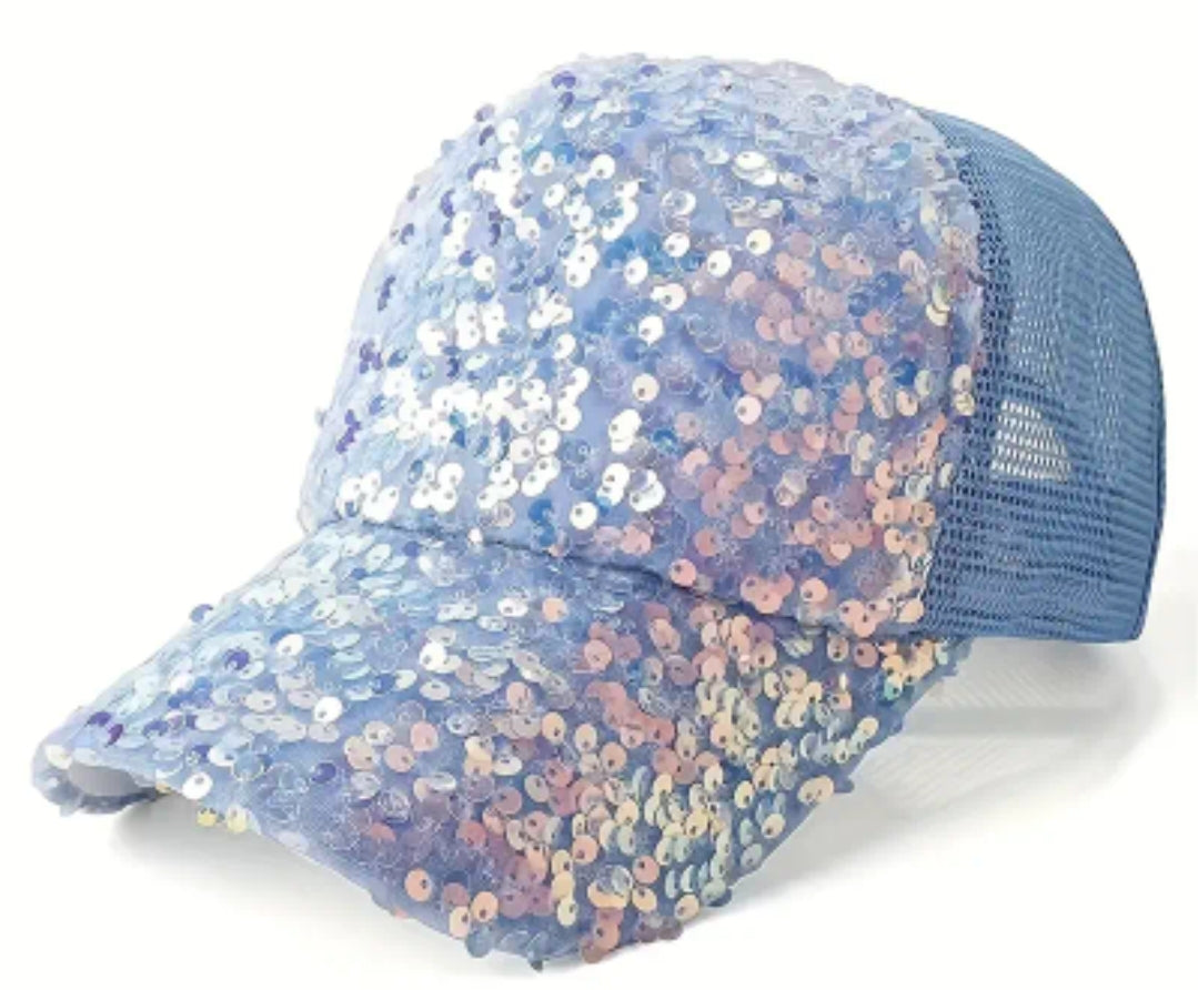 Sequin Baseball Cap