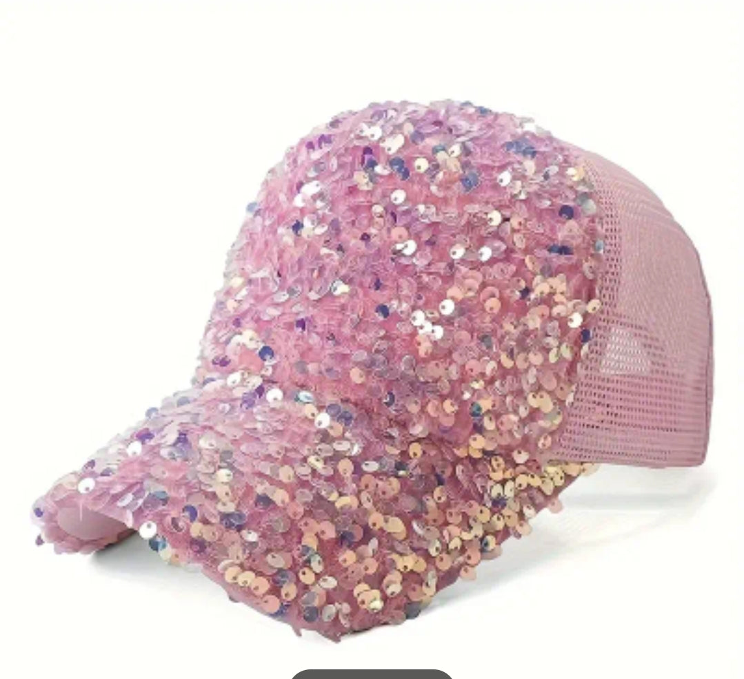 Sequin Baseball Cap