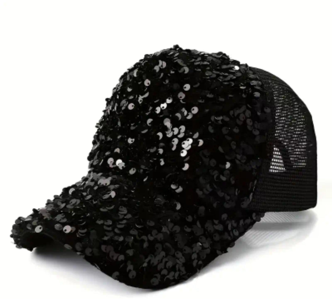 Sequin Baseball Cap