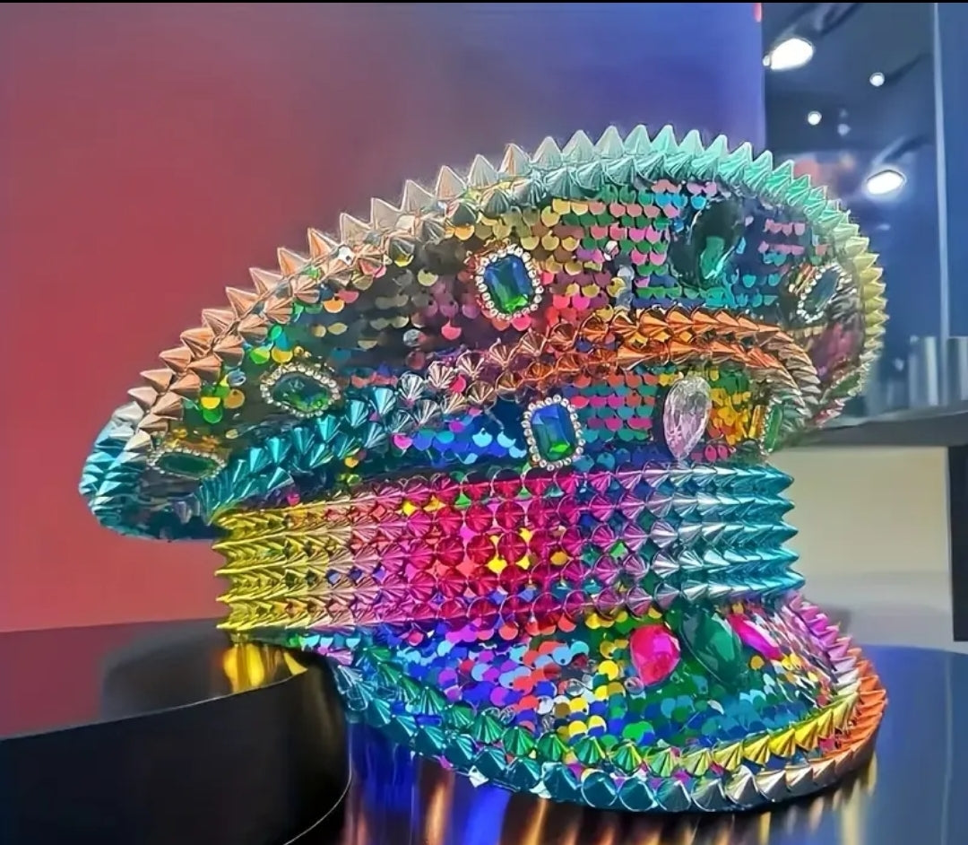 Rainbow Captain Hat