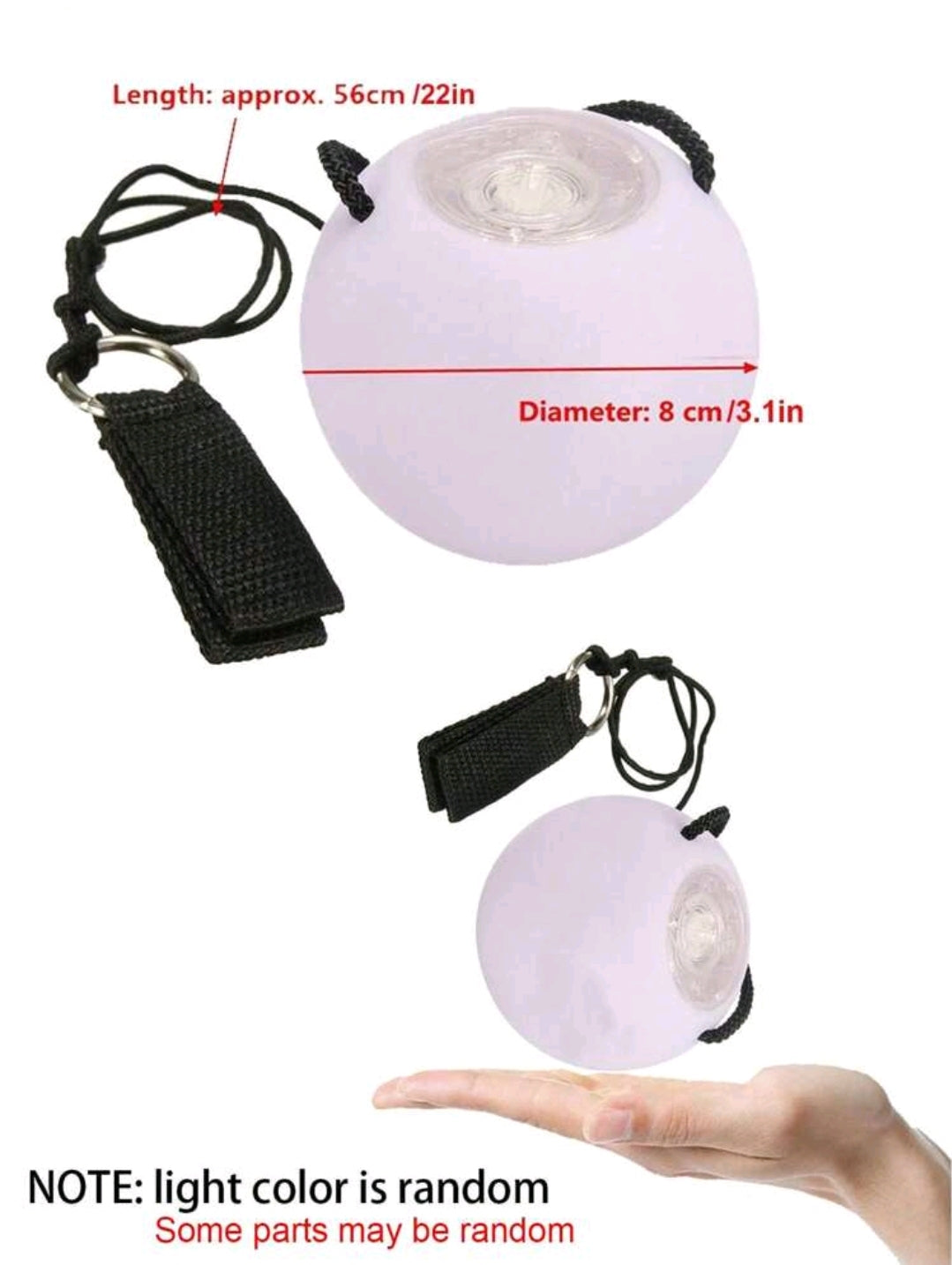 LED Poi - Set of two