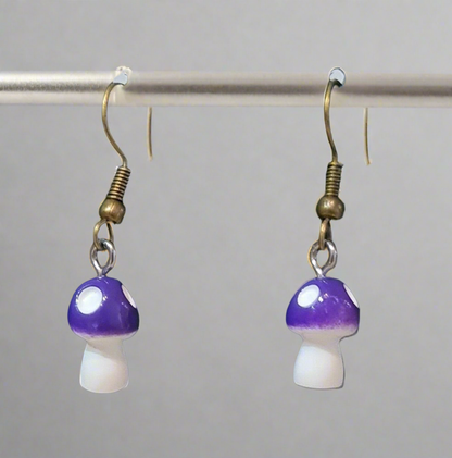 Cute Mushroom Earrings