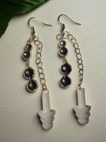 DiscoBall Earplug Earrings