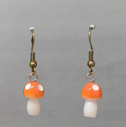 Cute Mushroom Earrings