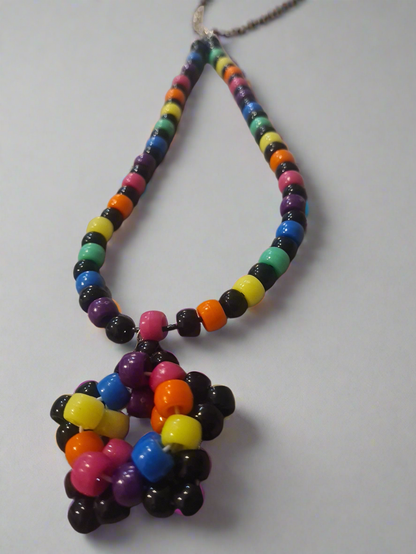 3D Star Kandi Necklace