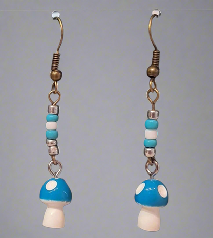 Cute Mushroom Earrings