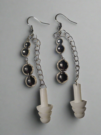 DiscoBall Earplug Earrings