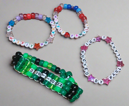 Customisable Kandi Bracelets