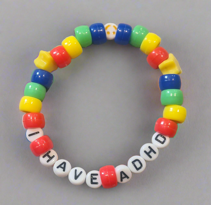 Hidden Disability Kandi Bracelets - for Adults and Children.