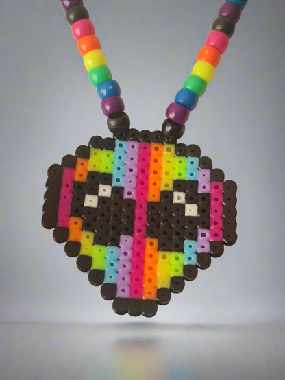 Rave Rainbow Kandi Necklaces
