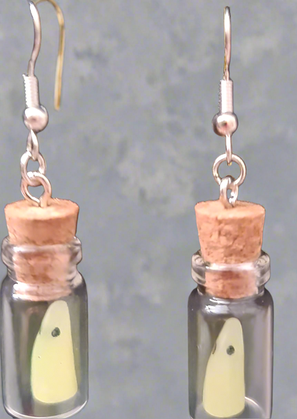 Glow in the Dark Ghoul Earrings