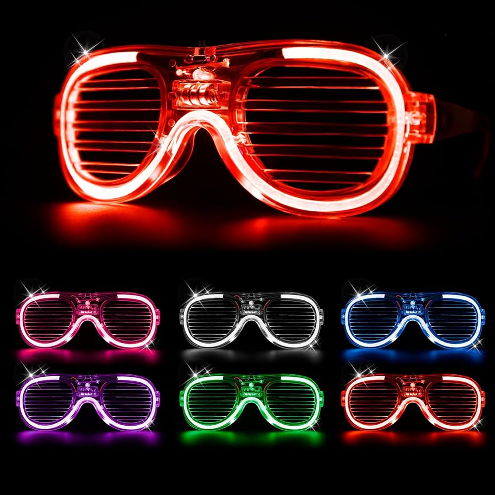 Light Up Rave Glasses