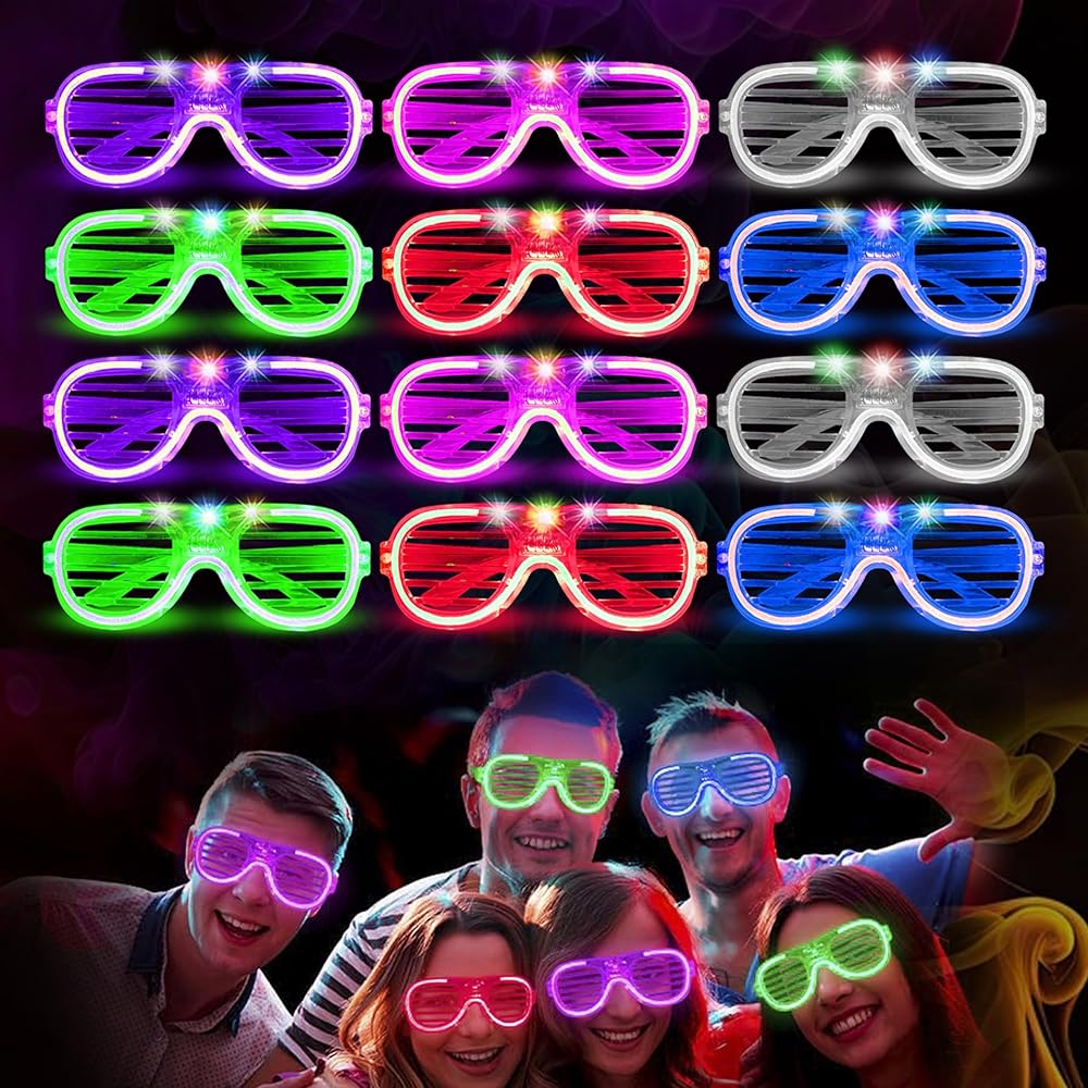 Light Up Rave Glasses