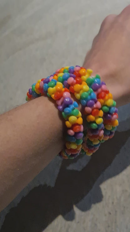 🌈 Rainbow Tribead Bracelets