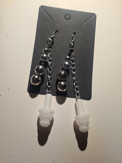 DiscoBall Earplug Earrings