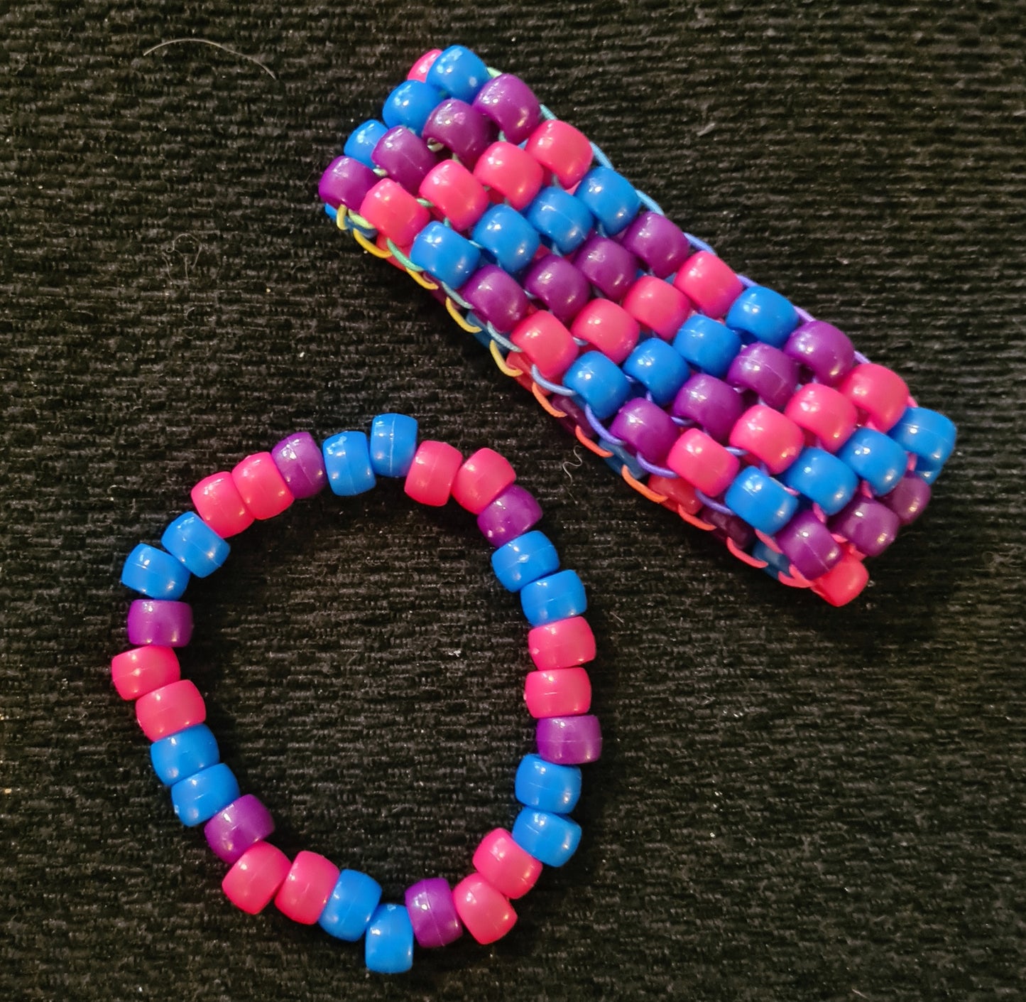 LGBTQ+ Pride Flag Kandi Bracelets - Handmade Festival Bracelets