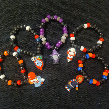 Mystery "Horror" Kandi Bracelet Pick N Mix - Festival Rave Bracelets