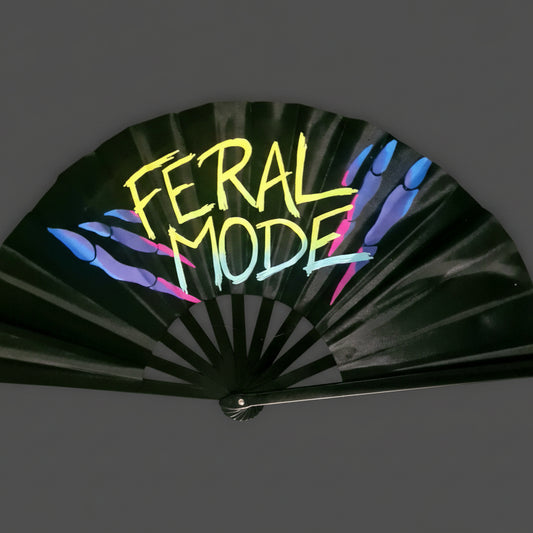 Feral Mode UV Custom Rave Fan