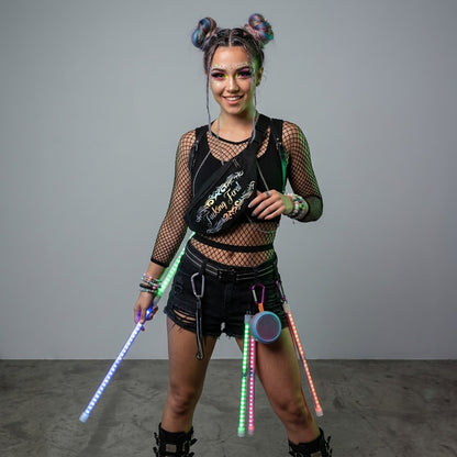 Fucking Feral Bumbag – Black Festival & Rave Bag